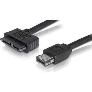 eSATAp til Slim SATA 13-Pin - 1 m