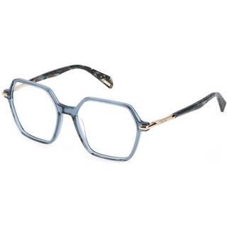 Police VPLG26 MERMAID 5 0855 53 Briller Kvinder Blue - Transparent Blue - 53mm