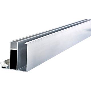 RIAS sideprofil med gummilister til 55 mm termoplader - 5000 mm