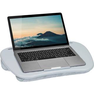 Lapgear Mydesk Lap Desk With Device Ledge and Phone Holder - Cool Grey - Passer op til 15,6 tommer b?rbare computere - stil nr. 44435