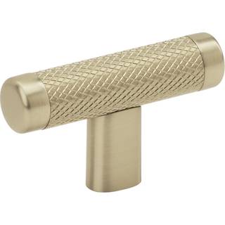 Amerock | Kitchen Cabinet Knob | Golden Champagne | 2-5/8 in (67 mm) | Bronx | 1 pakke | Møbler hardware | Badeværelsesskuffe Knap | Kommens skuf