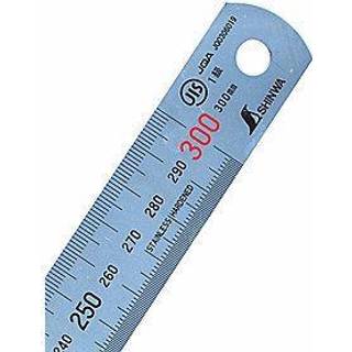 Shinwa stållineal 600 x 30 x 1,5 mm H101E