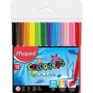 MAPED: Color Peps Ocean vaskbare tusser, 2 mm - 12 stk