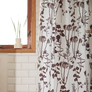 Luksus badeforhæng fra GARTEX by COMPLIMENTS - BLOOM BORDEAUX 89
