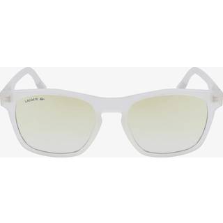 Lacoste Mand L988S 970 Solbriller Plast Uigennemsigtig krystal Brun Firkantet Skygge