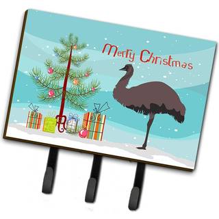 """" Caroline's Treasures EMU Jul indendørs/udendørs Wall Hook Triple """"