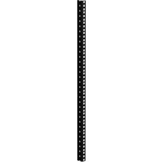 Adam Hall 61535 B KRaftig Rack Skinne (Sort) - 16 Unit