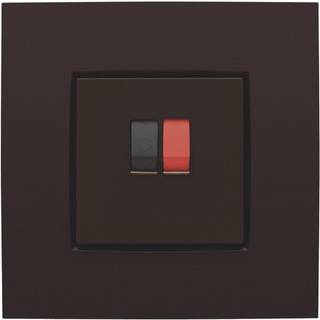 Niko Afdæk. højt.udtag, dark brown