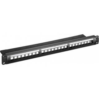 MICROCONNECT CAT6 24 port 19" Patch Panel,