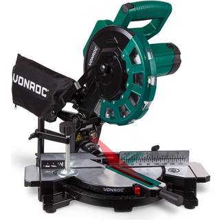 VONROC Kap-/ geringssav - 1700W - 216mm | Med laser og LED