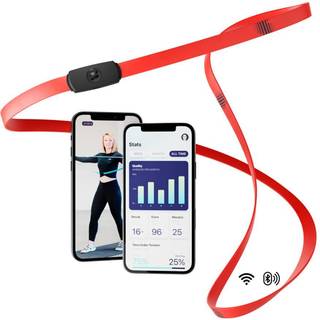 STRAFFR Fitness Band - Træningselastik Strong 15-25kg - Rød