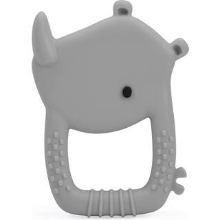 Loulou Lollipop Wild Silicone Baby Teether - Rhino