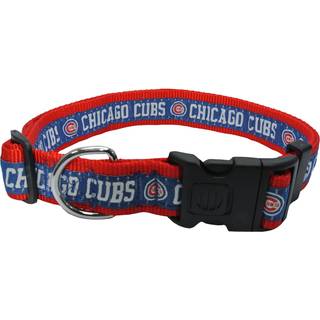MLB Chicago Cubs Licenseret kæledyrskrave- kraftig stærk og holdbar hundekrage. Fås i 29 baseballhold og 4 størrelser