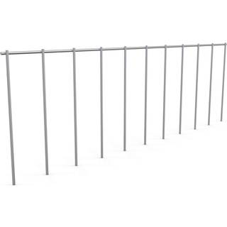 Dig Defense - Det originale dyrebarrierehegn stort - 4 Pack 12 Total Længde - No Dig -hegn