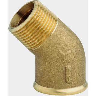 Rørvinkel Maestrini 45° Elbow Male/Female, messing, vinklet 45°, 2 1/2" G (BSP) (indvendig) til 2 1/2" G (BSP) (udvendig)