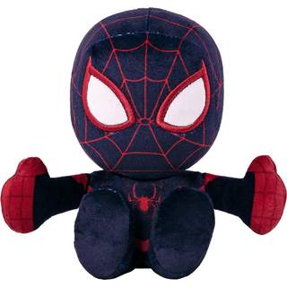 Bleacher Creatures Marvel Miles Morales Ultimate Spider -Man 8 """" Kuricha siddende plys - Blød chibi inspireret legetøj