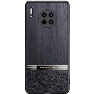 Stødsikkert mobilcover med træmotiv til Huawei Mate 30