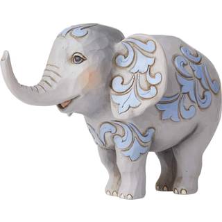 Enesco Jim Shore Heartwood Creek Elephant Miniature figur 3 tommer multicolor