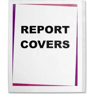 Rapport d?kker kun vinylklar 11 x 8 1/2 100/bx 31357