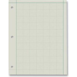 Ampad Engineer Pad 5 firkanter pr. Tomme 8,5 """" X 11 """" 200 arkpude Green (22-144)