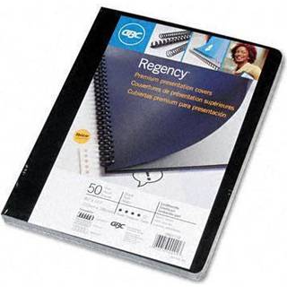 GBC Leather-Look-præsentationsdæksler til bindingssystemer