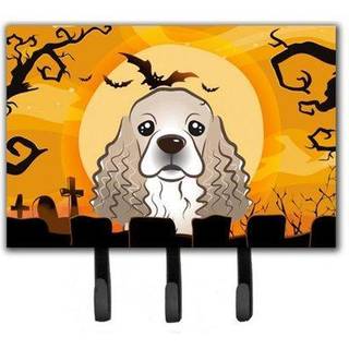 """" Caroline's Treasures BB1774TH68 Halloween Cocker Spaniel snor eller nøgleholder stor flerfarvet """"