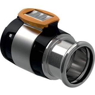 Geberit FlowFit overgang 63 x 54 mm, CrNiMo-stål