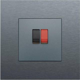 Niko Afdæk. højt.udtag, steel grey