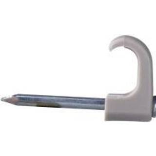 SCHNEIDER CLIPS OVAL 5X8 NATUR SØM 25MM (100 STK)