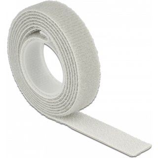 Delock Burrebånd - 13 mm - Grå - 1 m