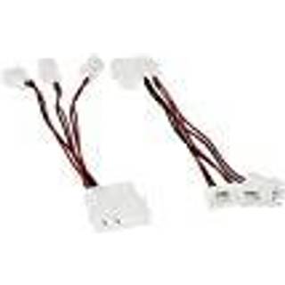Intern splitter adapter - 5.25" til 3 x 3 pin blæser stik