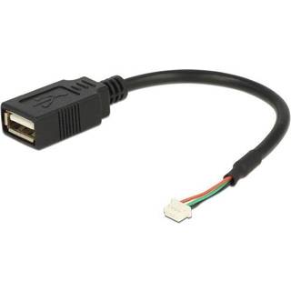USB 2.0 pin header hun 1.25 mm 4 pin til USB-A 2.0 hun