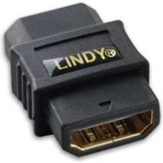 LINDY HDMI Doppelkupplung Premium Typ A  F/F  HDMI 19PO, vergoldet