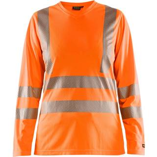 Blåkläder 3485 Dame High Vis T-shirt lang ærme / Dame High Vis T-shirt lang ærme - 2XL - High Vis Orange