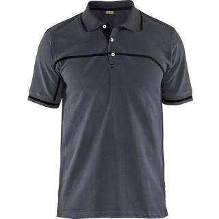 Blåkläder 3389 Poloshirt / Poloshirt - XS - Mellemgrå/Sort
