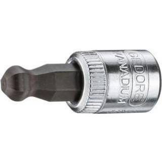 Gedore Top 1/4 med bits indvendig sekskant 6mm