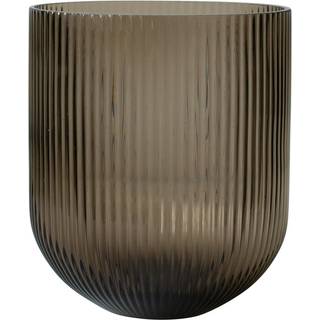 DBKD Simple Stripe glasvase brown Large