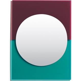 Petite Friture Wander Spejl 67x90 Emerald/Kirsebær