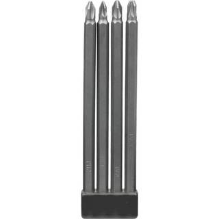 kwb bitssæt, 150 mm PH og PZ bits - 4 stk.