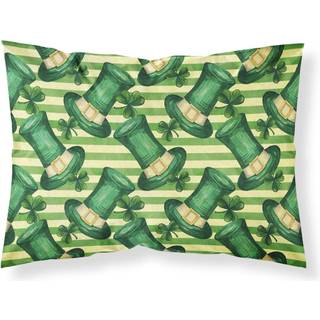 """" Caroline's Treasures Watercolor St Patrick's Day Leprechan Hat Pillowcase Standard Multicolor """"