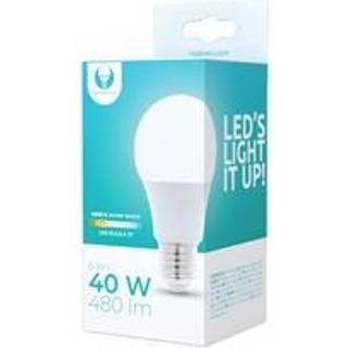 LED-pære E27 A60 6W 230V 3000K 480 lm