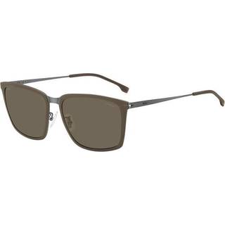 BOSS Boss 1465/F/S Asian Fit R80/SP 59 Solbriller Mænd Brun - Matte Brown - 59mm