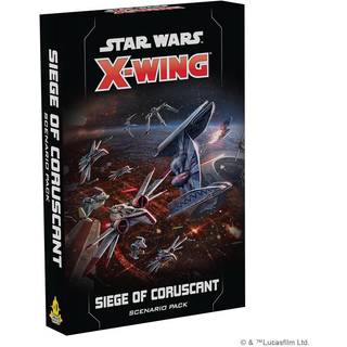 Star Wars X-Wing 2. udgave Miniatures Game Seige of Coruscant Battle Pack | Strategispil | Alder 14+ | 2 spillere | Gennemsnitlig spilletid 45 mi
