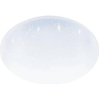 EGLO POGLIOLA-S plafond Ø500 mm, LED 34W 5000lm 4000K, hvid/krystaleffekt