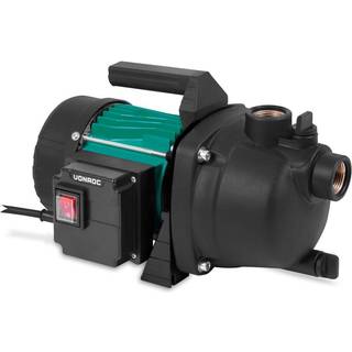 VONROC Havepumpe - Vandpumpe - Centrifugalpumpe - 800W | Max højde 40mtr. | 3300l/t