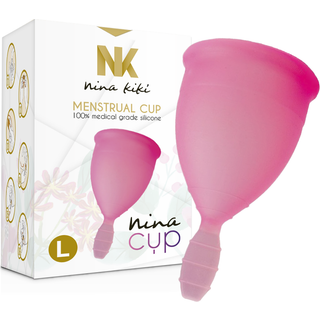 Nina Kikí Menstrual Cup Pink - Size L