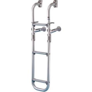 Foldbar badestige Trem, aluminium, 3 trin (1+2), 81 cm, 22 cm