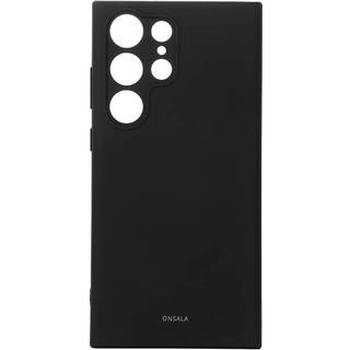 ONSALA Phone Case Silicone Black - Samsung S23 Ultra 5G
