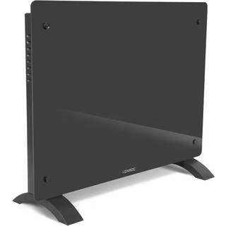 VONROC Radiator - Elradiator - Glas - Luksus - 1500W | WIFI | Grå