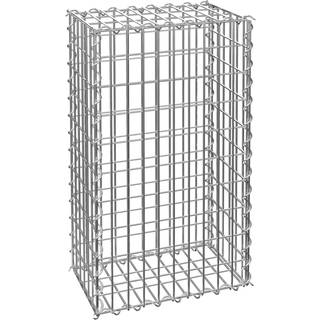 Gabione stenkurv - 100 x 30 x 50 cm